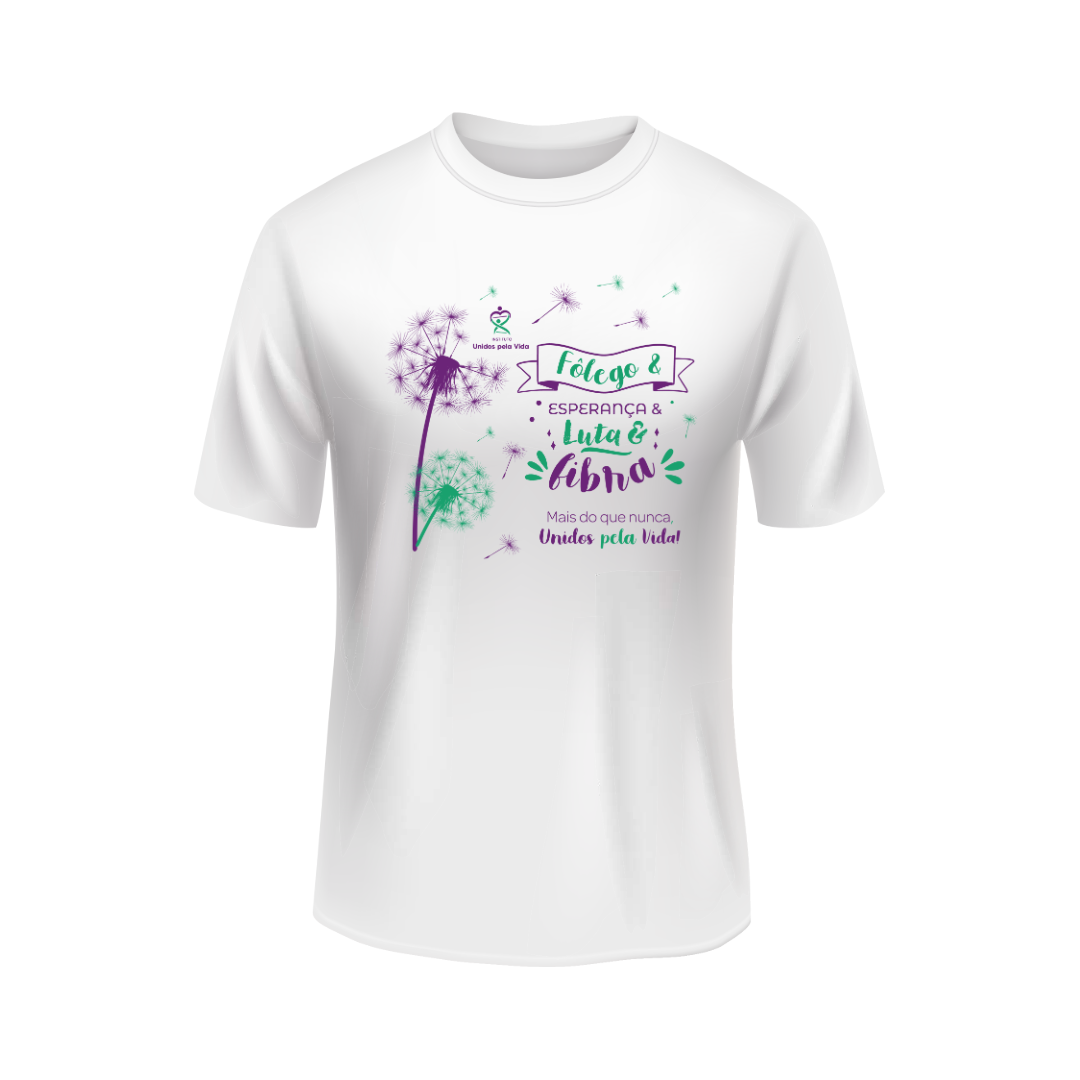Camiseta “Mais do que nunca, Unidos pela Vida!”