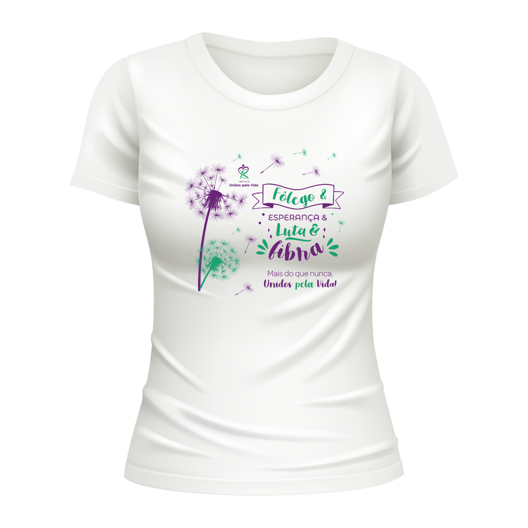Camiseta “Mais do que nunca, Unidos pela Vida!”