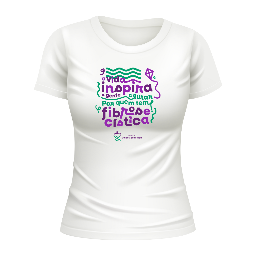 Camiseta | A vida inspira a gente | Setembro Roxo 2025