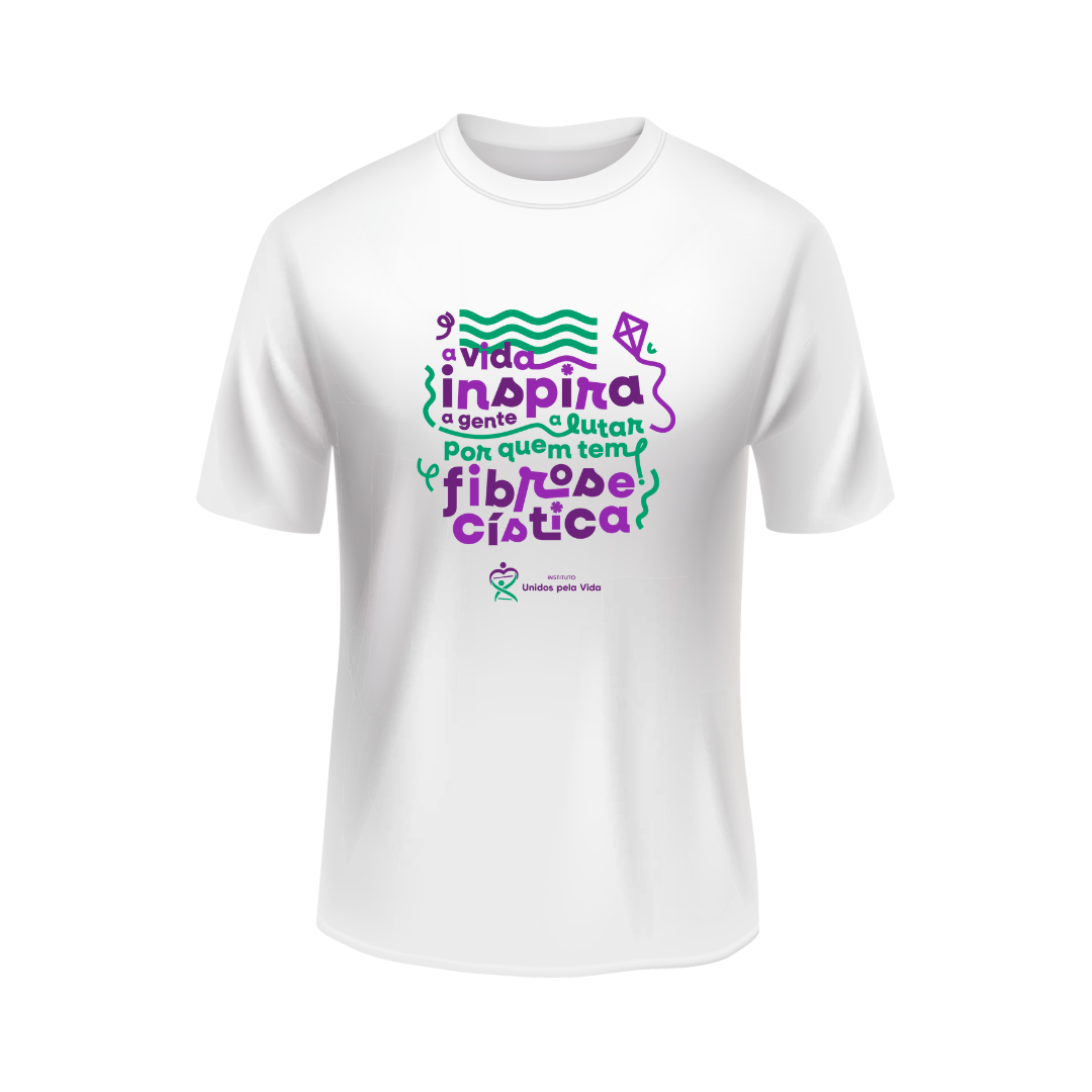 Camiseta | A vida inspira a gente | Setembro Roxo 2025