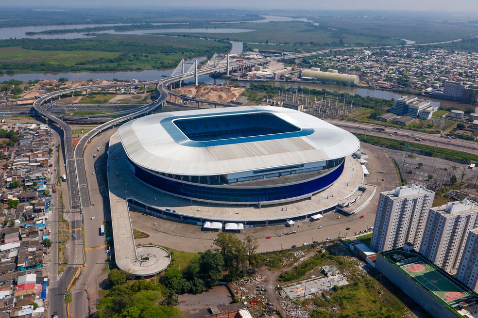 Arena do Grêmio em Porto Alegre/RS será iluminada de roxo em alusão ao Setembro Roxo 2021